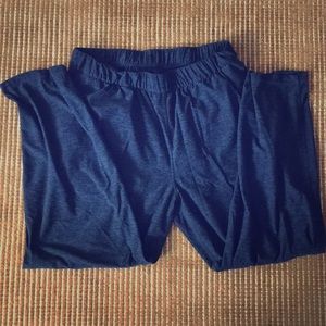 Outdoor Voices workout pants, blue, large